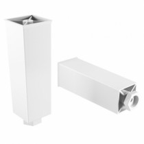 15 kits pé 130 retangular regulável com 8 unidades - kitpe