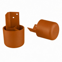 15 kits pé 60 redondo cantoneira com 08 unidades - kitpe