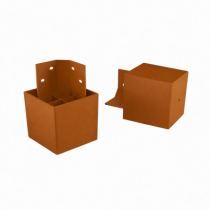 10 kits pé 70 quadrado cantoneira com 08 unidades - kitpe