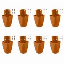 30 kits pé 70 mini cantoneira com 08 unidades - kitpe