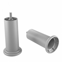 24 kits pé 120 redondo cama box com 06 unidades - kitpe