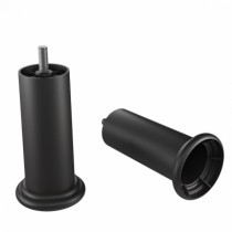 24 kits pé 120 redondo cama box com 06 unidades - kitpe